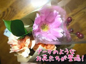 ブルーミーライフ 500円体験プランの花