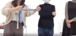 ヨガ気分ブラ　たすきバンドストラップ